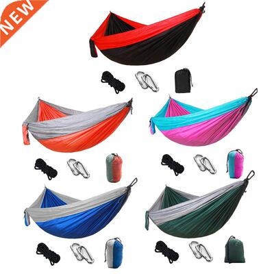 Hammock Camping Survival Swing Sleeping Bed for 2 Person Hun