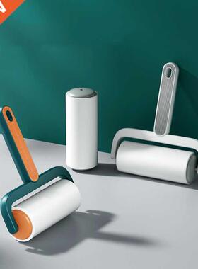 New Tearable Roll Paper Sticky Roller Dust Wiper Pet Hair Cl
