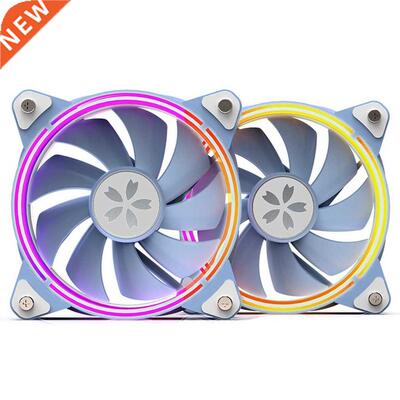 GB 12CM Cooling PC Computer CPU Cooler RGB Fans Integrated