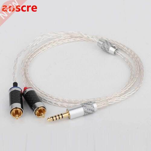 Preffair 4.4mm to 2 RCA Balance Replacement Auido Upgrade Ca