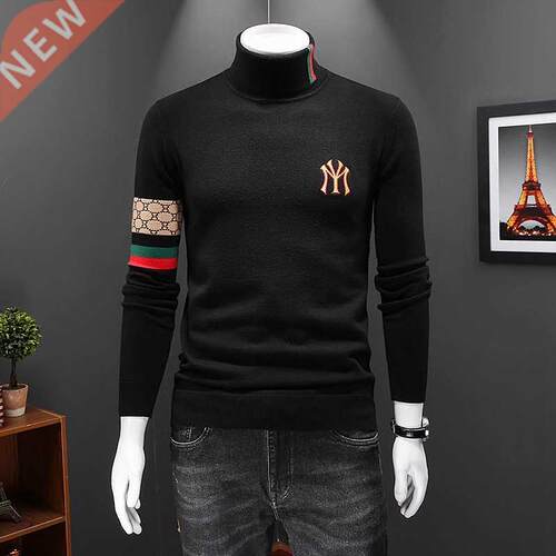 High end luxury designer fashion brand knitted embroidery hi