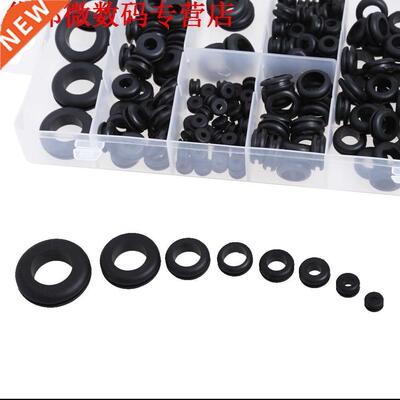 180pcs 8 Maten Rubber Pakkingen Rubber Kabel Seal Grommet Pa