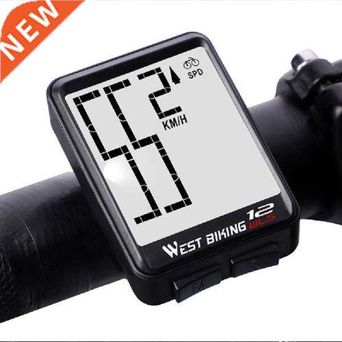 Lrge Screen Bicycle Computer Wireless Bike Cycling