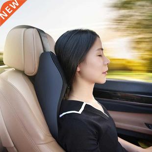 Car Neck Pillow D Memory Foam Head Rest Adjustable Auto Hea
