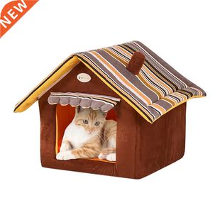 Pet Houses Warm Enclosed Pet Supplies With Foldale Design