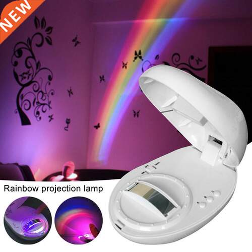 Rainbow Projector Light Creative Egg Shaped ABS RGB Low Powe