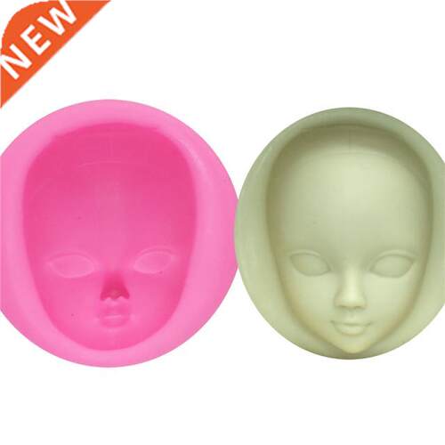 Girl Face Silicone Mold Fondant Molds Cake Decorating To