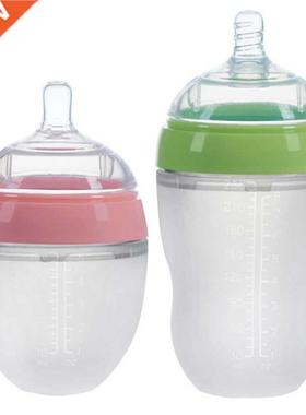 4 Styles Baby Bottle Newborn Wide Caliber Anti-flatulence Si