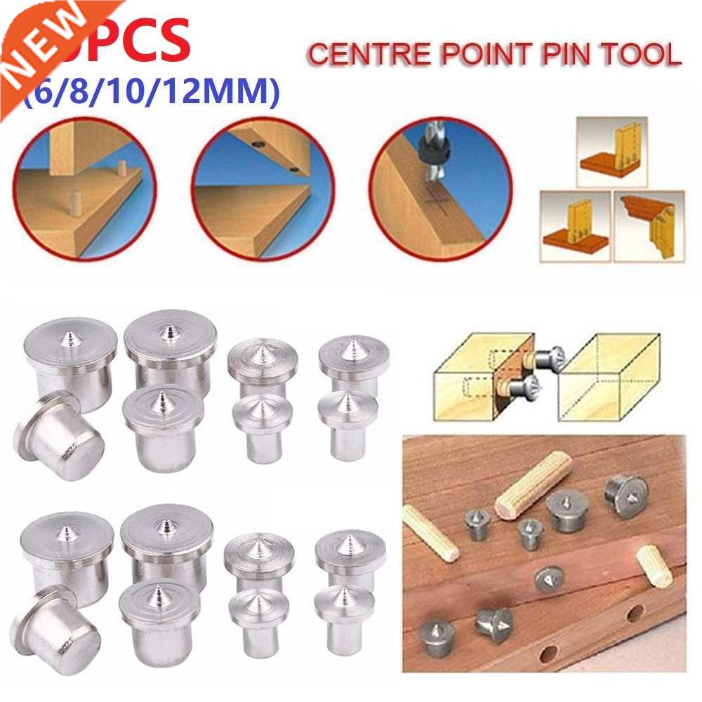 10PCS Dowel Tenon Center Set Woodworking Top Loctor 6/8/10/