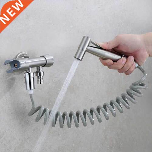 Stainless Steel Bathroom Toilet Hand-held Booster Spray Gun