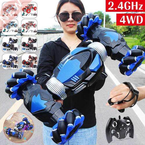2.4GHz 4WD RC Car Radio Gesture Induction Music Light Stunt