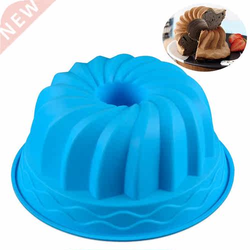 Random Color Silicone Cake Round Shape Mold Kitchen Bakeware