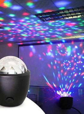 Stage Light Disco Ball Effect Lamp Mini Led Voice Activated