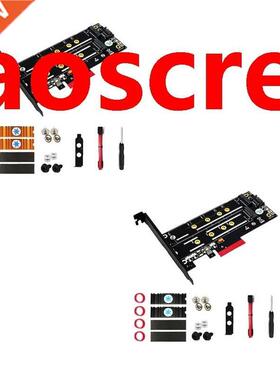 M.2 NVMe SSD NGFF TO PCI-E X4 Adapter M.2 SATA to SATA III A