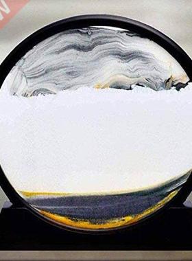 Sandscape Ornament 3D Deep Sea Motion Screen Flowing Frame