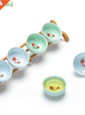 Ceramic Porcelain Celadon Tea Cup Teaware Kung Fu Tea Cup Bo