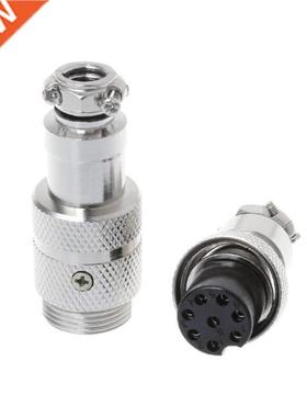 Gx16 Butting Aviation Male Connector Female Plug 2/3/4/5/6/7