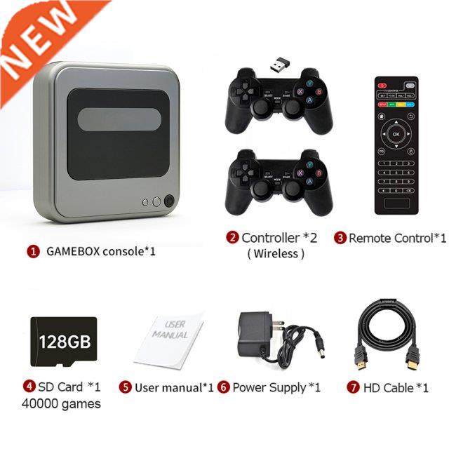 Retro Game Consoles Video Game Console With Wireless Control
