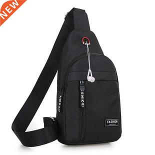 Men Shoulder Bags Nylon Waist Packs Sling Bag Crossbody Outd