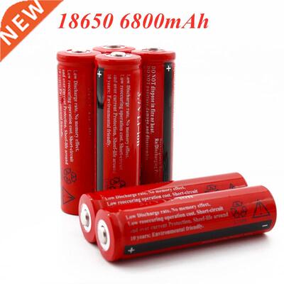 18650 battery 3.7V 6800mAh rechargeable liion battery for Le