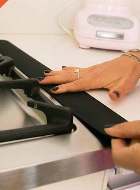 2Pcs/Set Rubber Oilproof Heat-resistant Stove Counter Gap Co