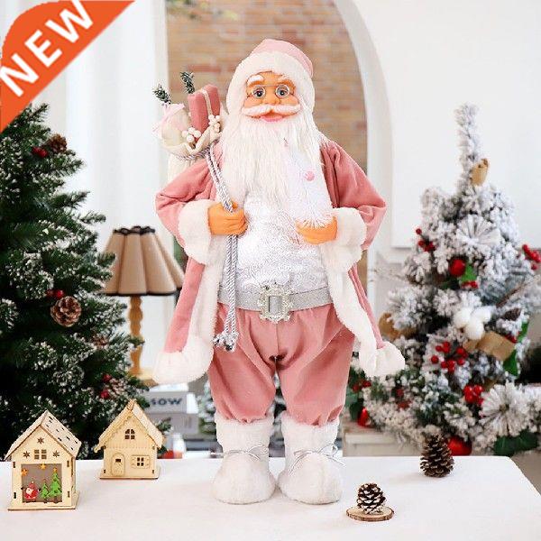 30cm Santa Claus Doll New Year Decorations Display for