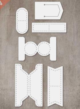 2022 New Design Geometric Decoration Tag Craft Metal Cutting