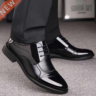 Business Luxury OXford Shoes Men Breathable Leather Shoes Ru