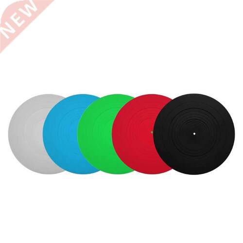 Anti-vibration Silicone Pad Rubber LP Antislip Mat for Phono