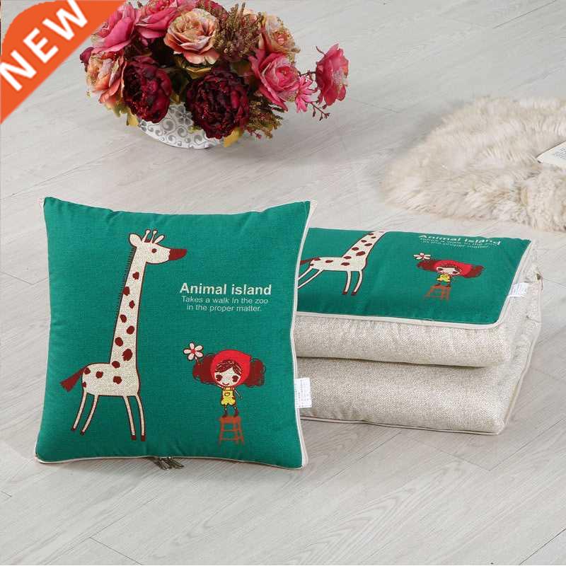 Travel Portable Cushions Can Be Blanket Dual-use Car Cushion