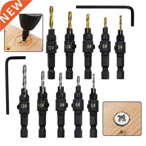4/5pcs Countersink Drill Bit Set Wood Tools Woodworking Dril