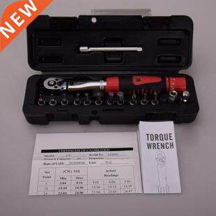 15pcs/set 2-24nm Bike Bicycle Torque Wrench Repair Tools Mec