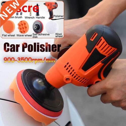 6 Speed 800W Electric Car Polisher 900-3500rpm Furniture Pol