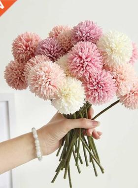 1/3/5PcsBunch Artificial Flower Bouquet Silk Dandelion Flowe