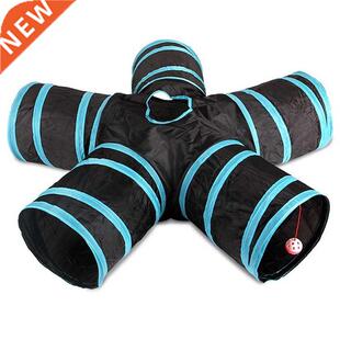 Foldable Pet Cat Tunnel Indoor Outdoor Pet Cat Training Fun