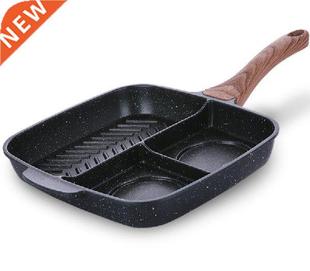 25*27cm breakfast triad titanium pan non-stick frying