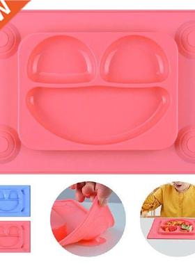 Baby Silicone Dining Plates BPA Free Toddle Training Dinner
