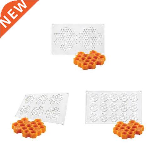 2/6/15 Holes Honey Bee Honeycomb silicone mold bee mold