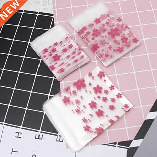 100pcs/Lot Lovely Pink Cherry Blossoms Cookie Candy