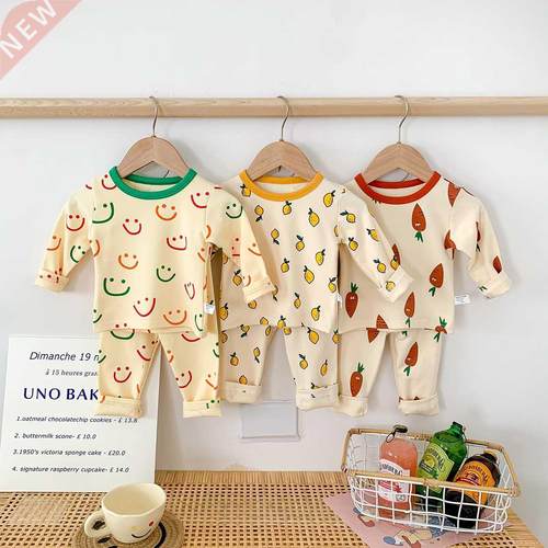 Baby Clothing Set 2022 Children Home Suit Spring Baby Girls'