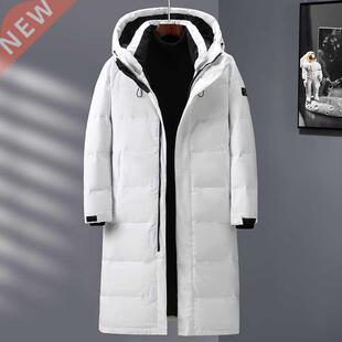 Fashion Winter Down Jackets Men Hooded Thicken Warm Men's Wh