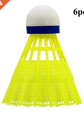 3/6/12Ppcs Badminton Shuttlecocks Goose Feather Shuttlecock