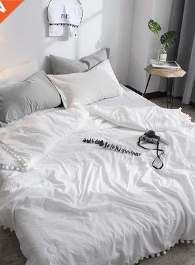 Washable Summer Air Condition Quilts with Breathable Lightw