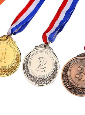 6pcs Medals Sports Fashionable Stylish Competition Gold