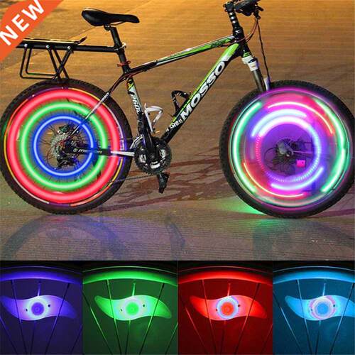 3 Lighting Mode LED Neon Bicycle Wheel Spoke Light Waterproo