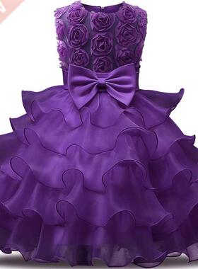 Children Luxury Party Formal Dress For Wedding Birthday Kids