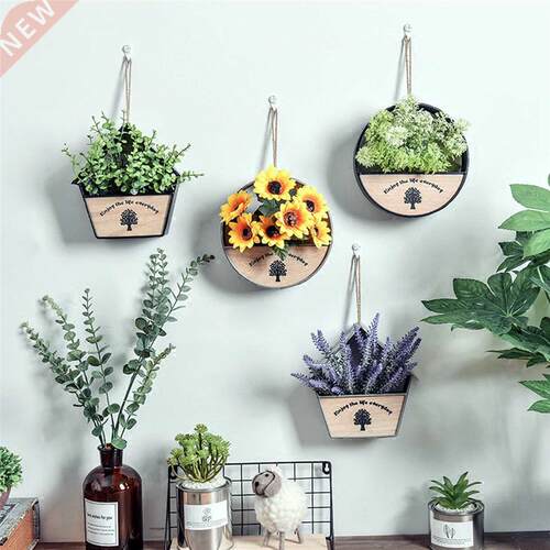 Wall-mounted Flower Pots Enjoy the Life Everyday Letter