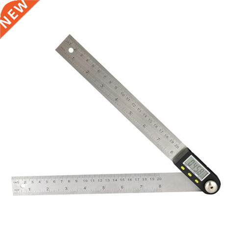 Paractical 2 In 1 Angle Ruler Protractor 360 Degree 200mm Pr