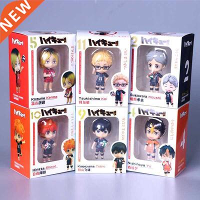 6pcs/set Anime Haikyuu Volleyball Hinata Syouyou kageyama to