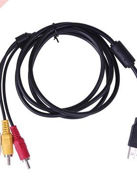 1.5M USB To RCA Cable USB 2.0 Male To 3 RCA Male Coverter St